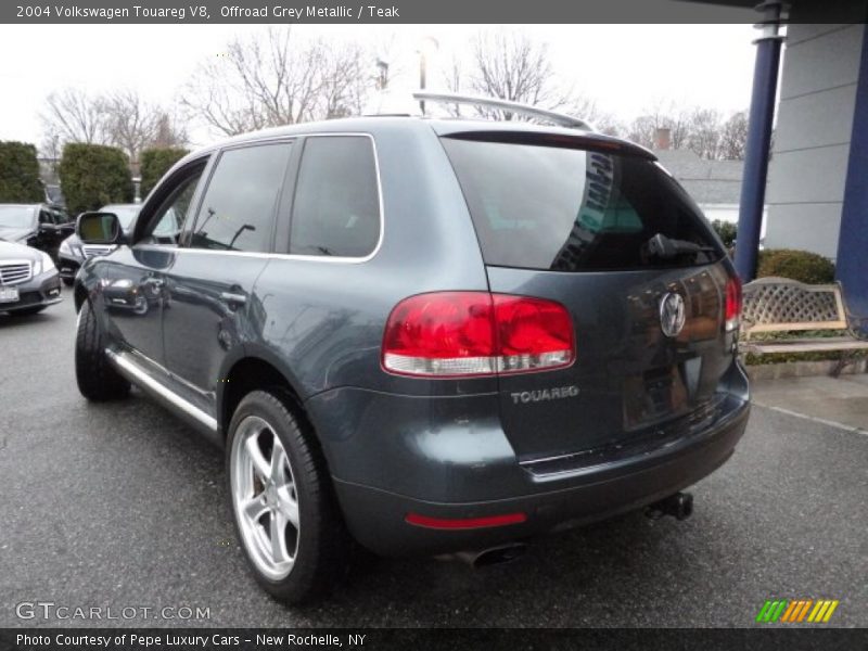 Offroad Grey Metallic / Teak 2004 Volkswagen Touareg V8