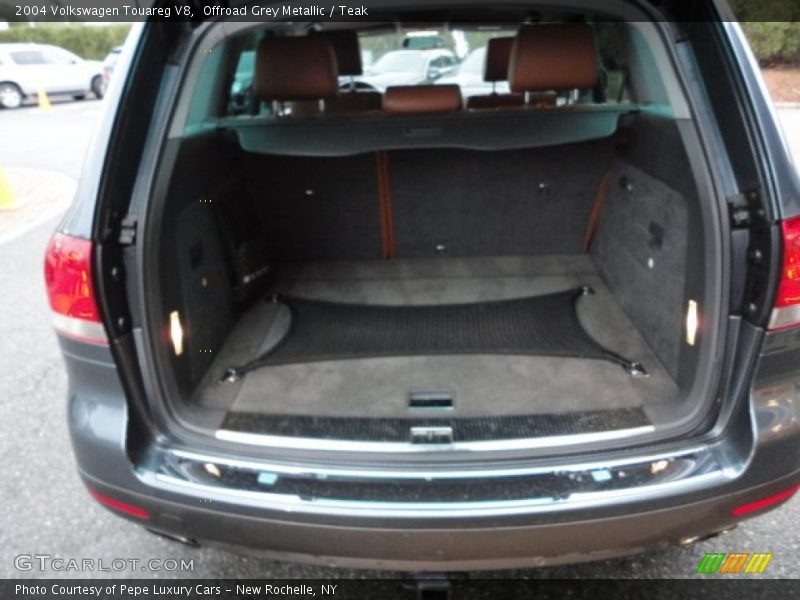 Offroad Grey Metallic / Teak 2004 Volkswagen Touareg V8