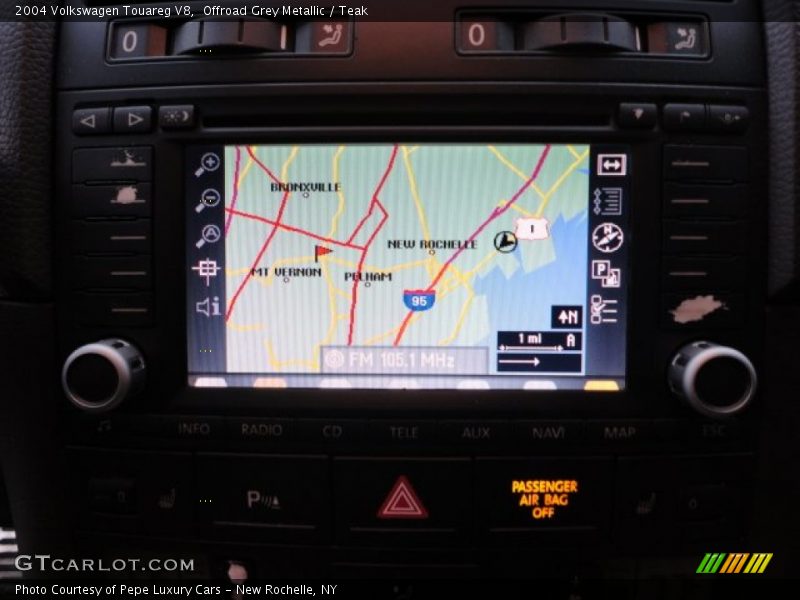 Offroad Grey Metallic / Teak 2004 Volkswagen Touareg V8