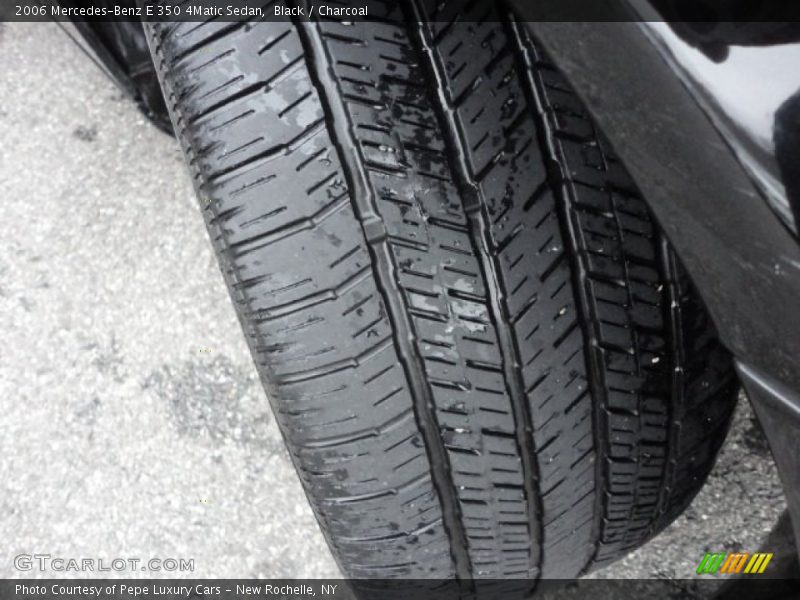 Black / Charcoal 2006 Mercedes-Benz E 350 4Matic Sedan