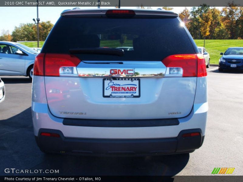 Quicksilver Metallic / Jet Black 2010 GMC Terrain SLT AWD