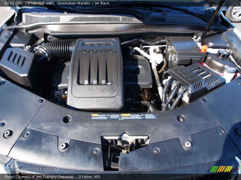 Quicksilver Metallic / Jet Black 2010 GMC Terrain SLT AWD