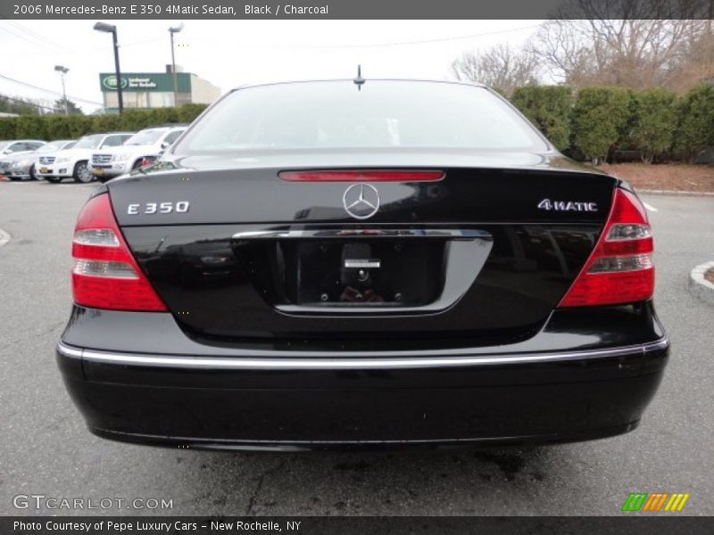 Black / Charcoal 2006 Mercedes-Benz E 350 4Matic Sedan