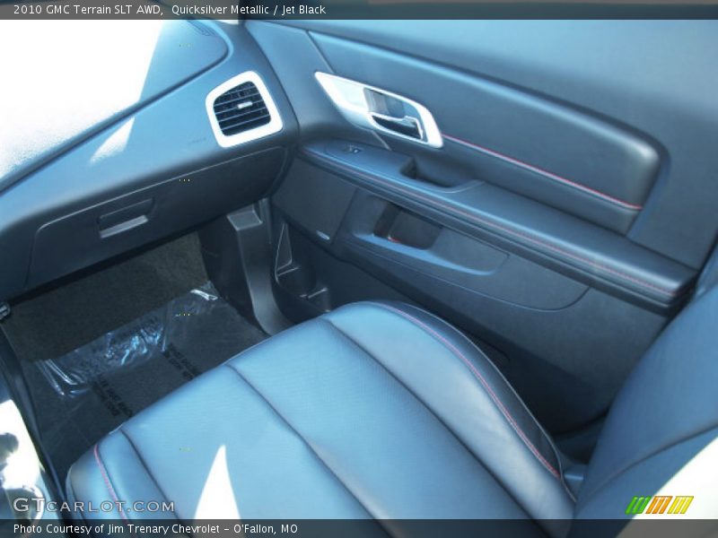 Quicksilver Metallic / Jet Black 2010 GMC Terrain SLT AWD