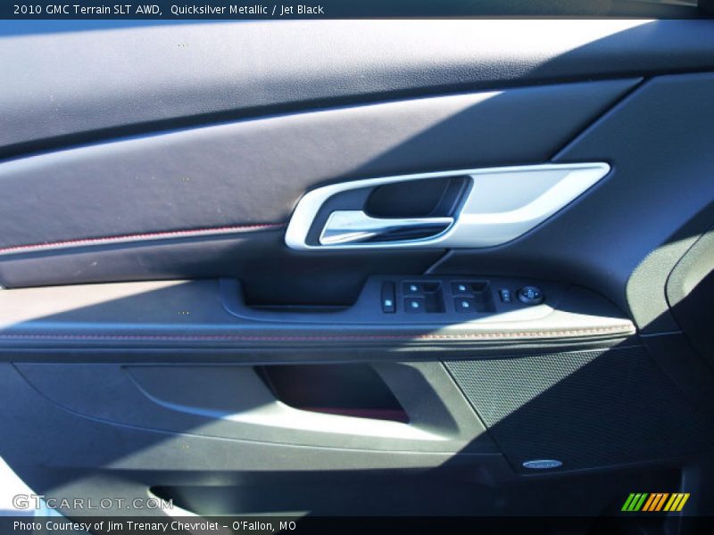 Quicksilver Metallic / Jet Black 2010 GMC Terrain SLT AWD