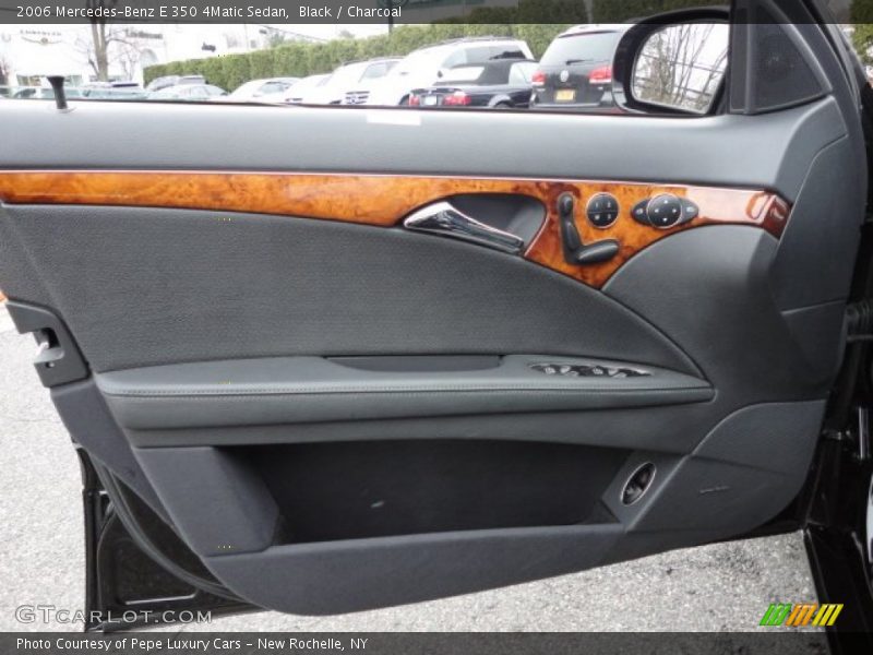 Black / Charcoal 2006 Mercedes-Benz E 350 4Matic Sedan