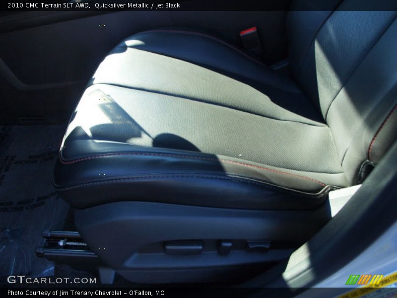 Quicksilver Metallic / Jet Black 2010 GMC Terrain SLT AWD