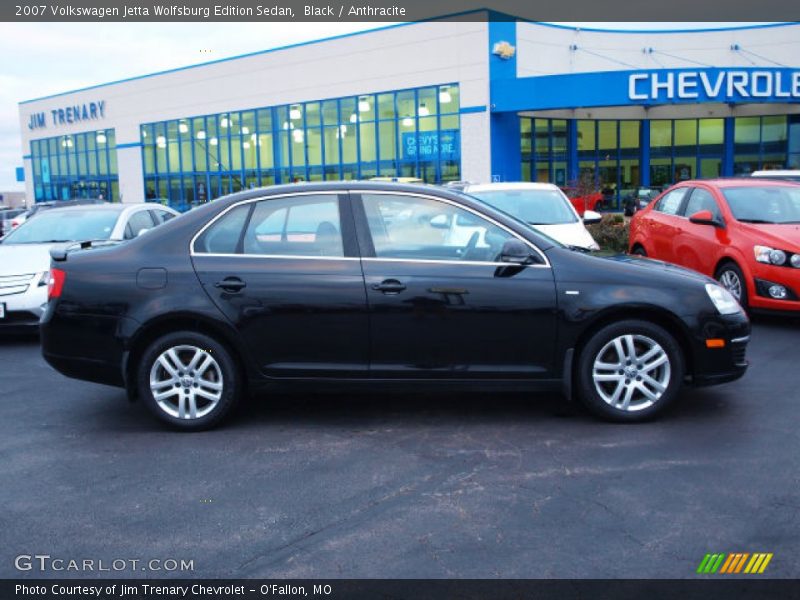 Black / Anthracite 2007 Volkswagen Jetta Wolfsburg Edition Sedan