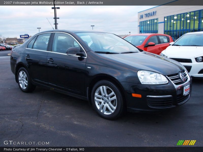 Black / Anthracite 2007 Volkswagen Jetta Wolfsburg Edition Sedan