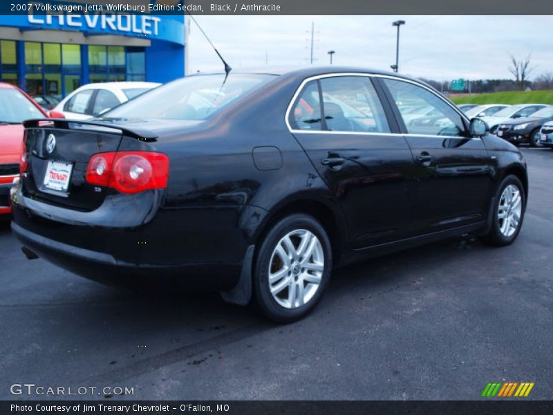 Black / Anthracite 2007 Volkswagen Jetta Wolfsburg Edition Sedan