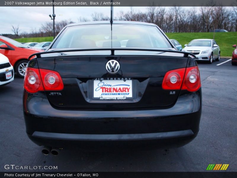 Black / Anthracite 2007 Volkswagen Jetta Wolfsburg Edition Sedan