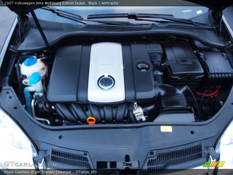 Black / Anthracite 2007 Volkswagen Jetta Wolfsburg Edition Sedan