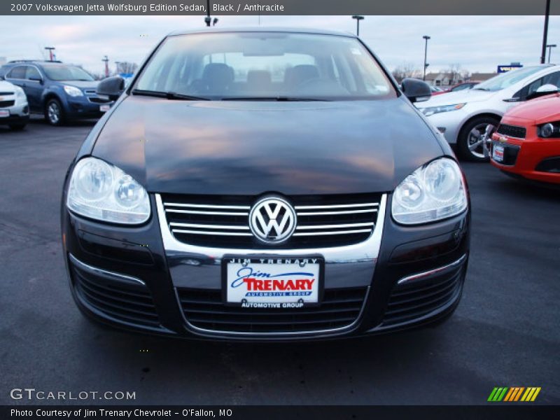 Black / Anthracite 2007 Volkswagen Jetta Wolfsburg Edition Sedan