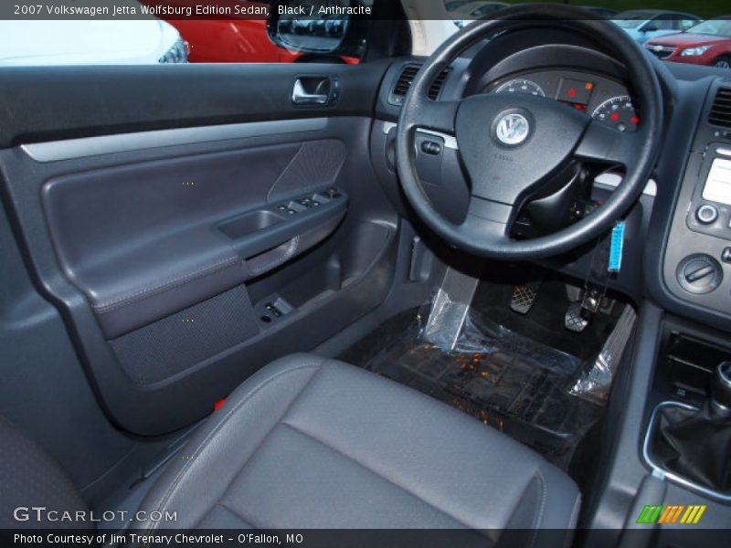 Black / Anthracite 2007 Volkswagen Jetta Wolfsburg Edition Sedan