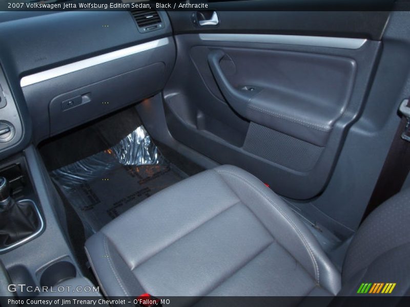 Black / Anthracite 2007 Volkswagen Jetta Wolfsburg Edition Sedan