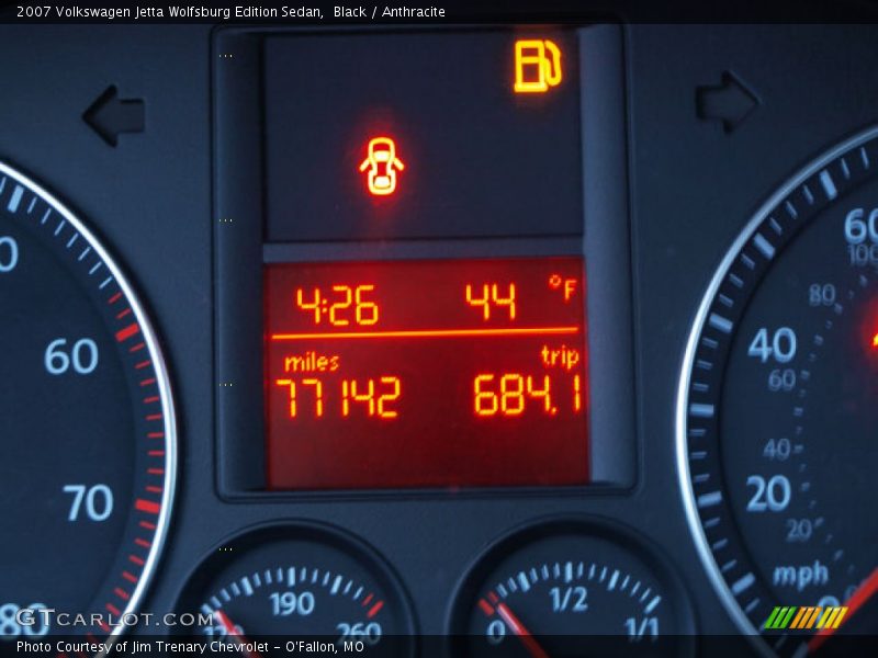 Black / Anthracite 2007 Volkswagen Jetta Wolfsburg Edition Sedan