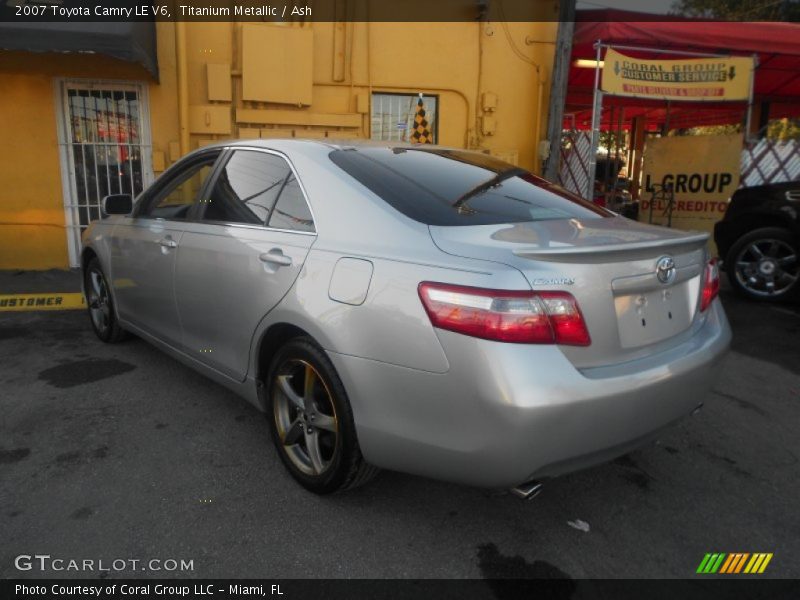Titanium Metallic / Ash 2007 Toyota Camry LE V6