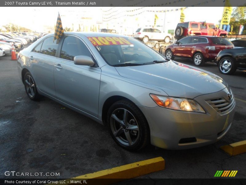 Titanium Metallic / Ash 2007 Toyota Camry LE V6