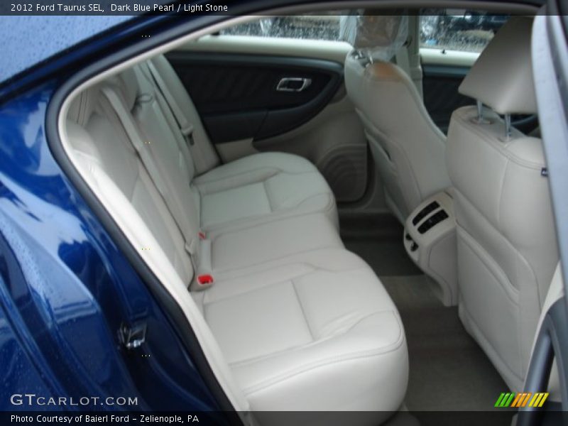 Dark Blue Pearl / Light Stone 2012 Ford Taurus SEL