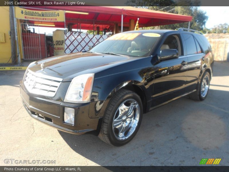 Black Raven / Light Gray 2005 Cadillac SRX V6