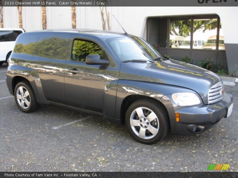 Cyber Gray Metallic / Gray 2010 Chevrolet HHR LS Panel