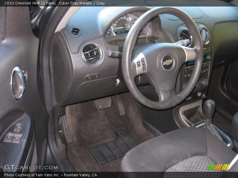 Cyber Gray Metallic / Gray 2010 Chevrolet HHR LS Panel