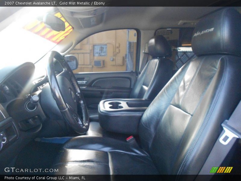 Gold Mist Metallic / Ebony 2007 Chevrolet Avalanche LT