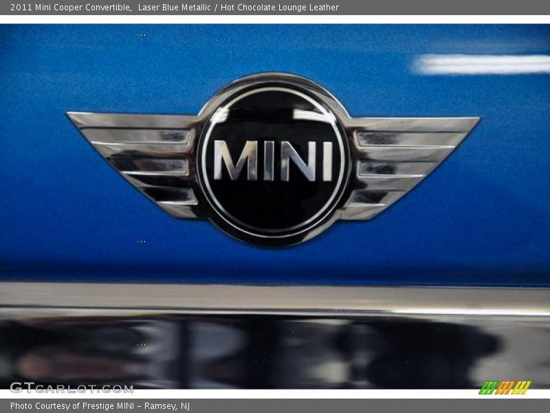 Laser Blue Metallic / Hot Chocolate Lounge Leather 2011 Mini Cooper Convertible