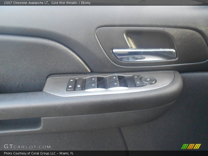 Gold Mist Metallic / Ebony 2007 Chevrolet Avalanche LT