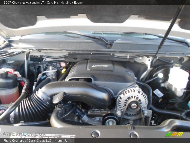 Gold Mist Metallic / Ebony 2007 Chevrolet Avalanche LT