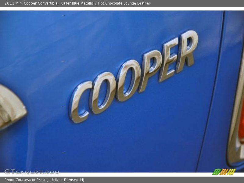 Laser Blue Metallic / Hot Chocolate Lounge Leather 2011 Mini Cooper Convertible