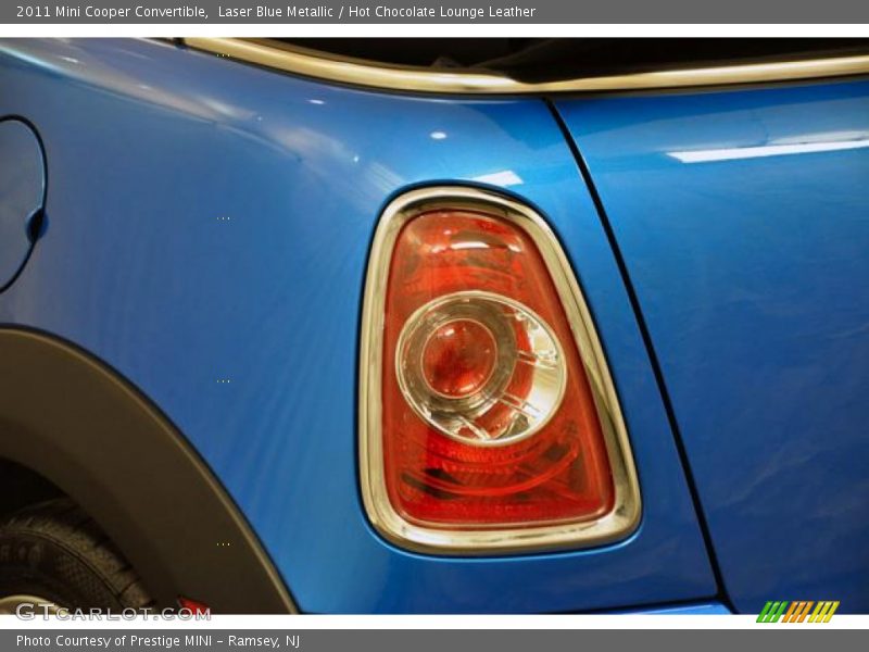 Laser Blue Metallic / Hot Chocolate Lounge Leather 2011 Mini Cooper Convertible