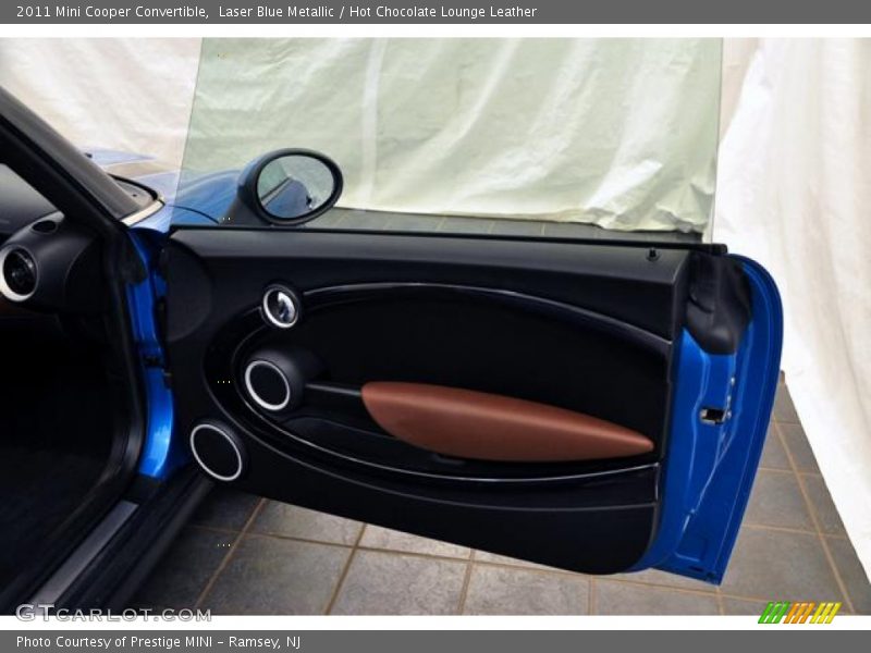 Laser Blue Metallic / Hot Chocolate Lounge Leather 2011 Mini Cooper Convertible
