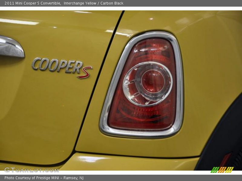 Interchange Yellow / Carbon Black 2011 Mini Cooper S Convertible