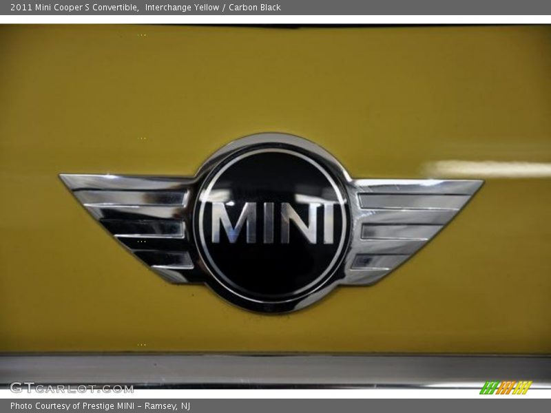 Interchange Yellow / Carbon Black 2011 Mini Cooper S Convertible