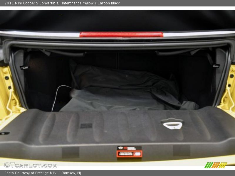 Interchange Yellow / Carbon Black 2011 Mini Cooper S Convertible