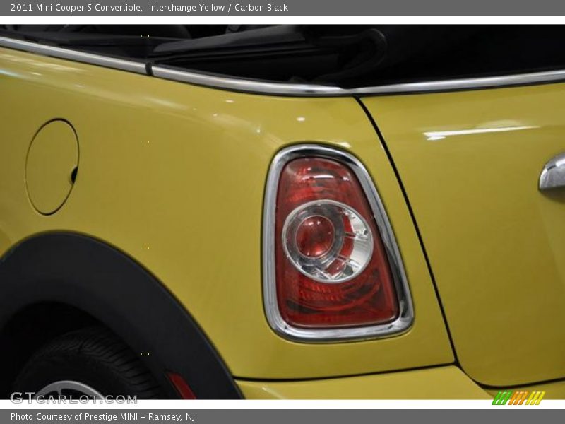 Interchange Yellow / Carbon Black 2011 Mini Cooper S Convertible