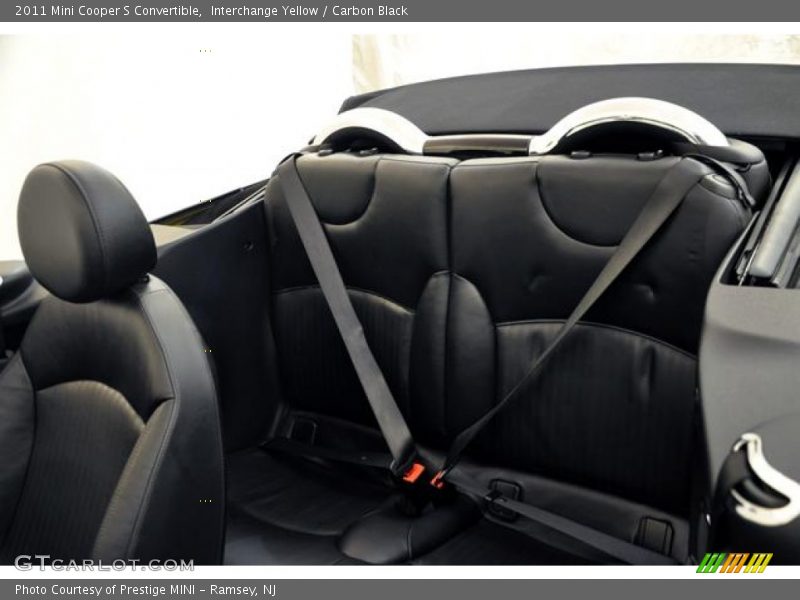 Interchange Yellow / Carbon Black 2011 Mini Cooper S Convertible