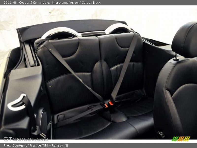 Interchange Yellow / Carbon Black 2011 Mini Cooper S Convertible