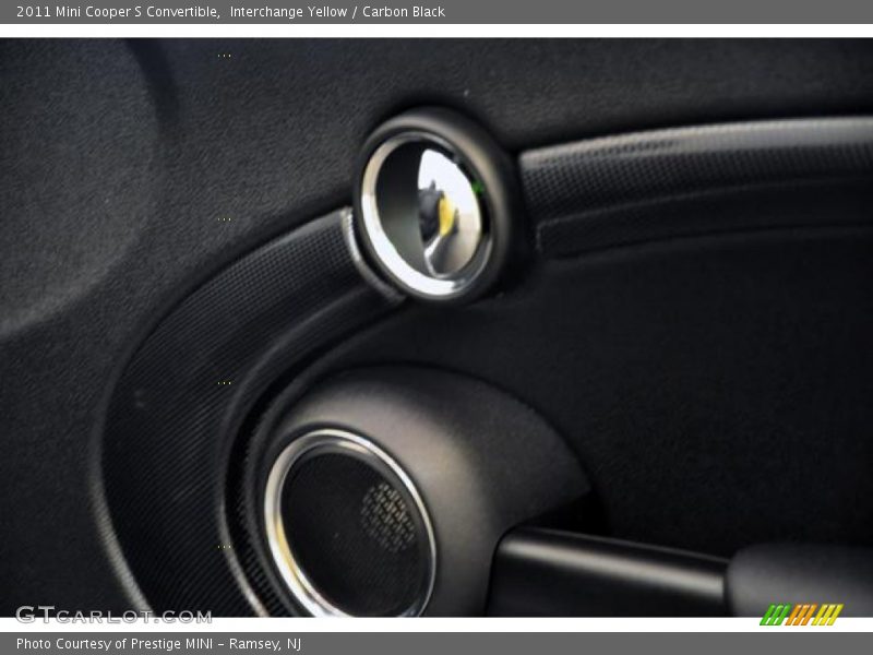 Interchange Yellow / Carbon Black 2011 Mini Cooper S Convertible