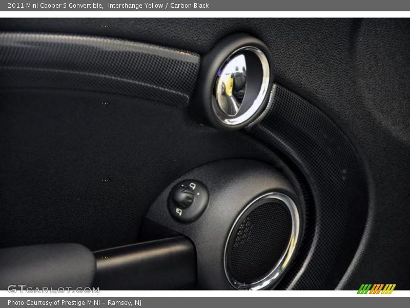 Interchange Yellow / Carbon Black 2011 Mini Cooper S Convertible