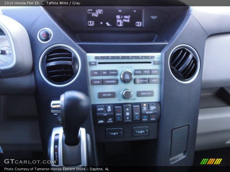 Taffeta White / Gray 2010 Honda Pilot EX-L