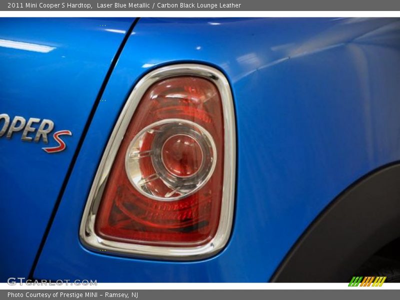 Laser Blue Metallic / Carbon Black Lounge Leather 2011 Mini Cooper S Hardtop