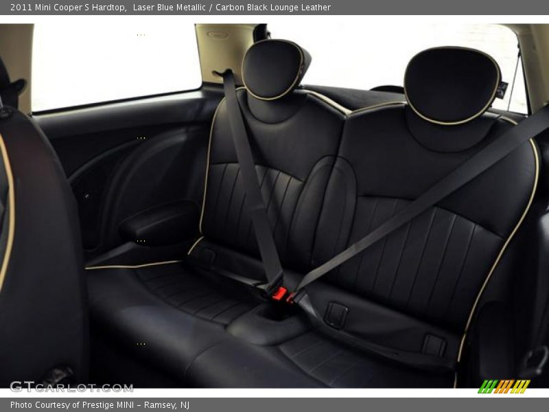 Laser Blue Metallic / Carbon Black Lounge Leather 2011 Mini Cooper S Hardtop