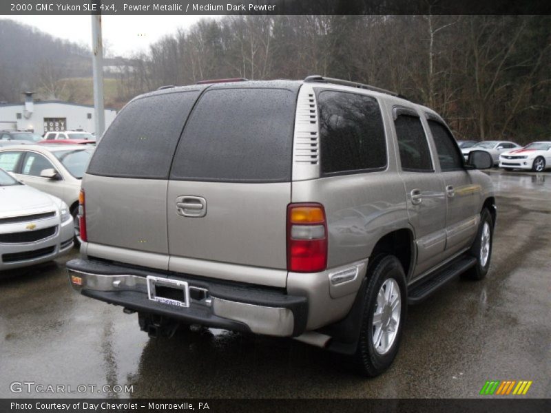 Pewter Metallic / Medium Dark Pewter 2000 GMC Yukon SLE 4x4