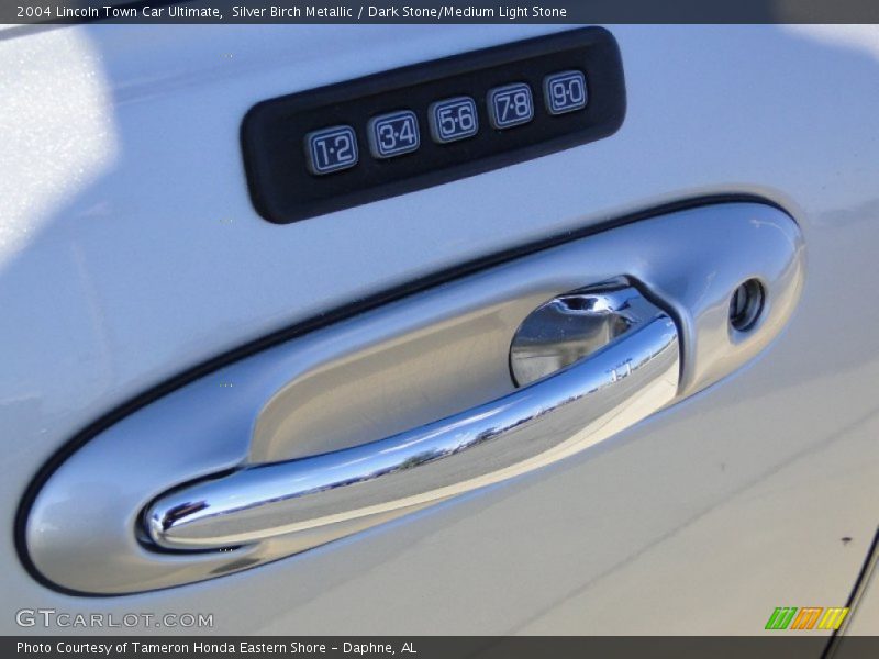 Silver Birch Metallic / Dark Stone/Medium Light Stone 2004 Lincoln Town Car Ultimate