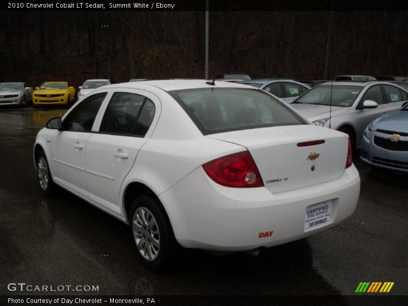 Summit White / Ebony 2010 Chevrolet Cobalt LT Sedan