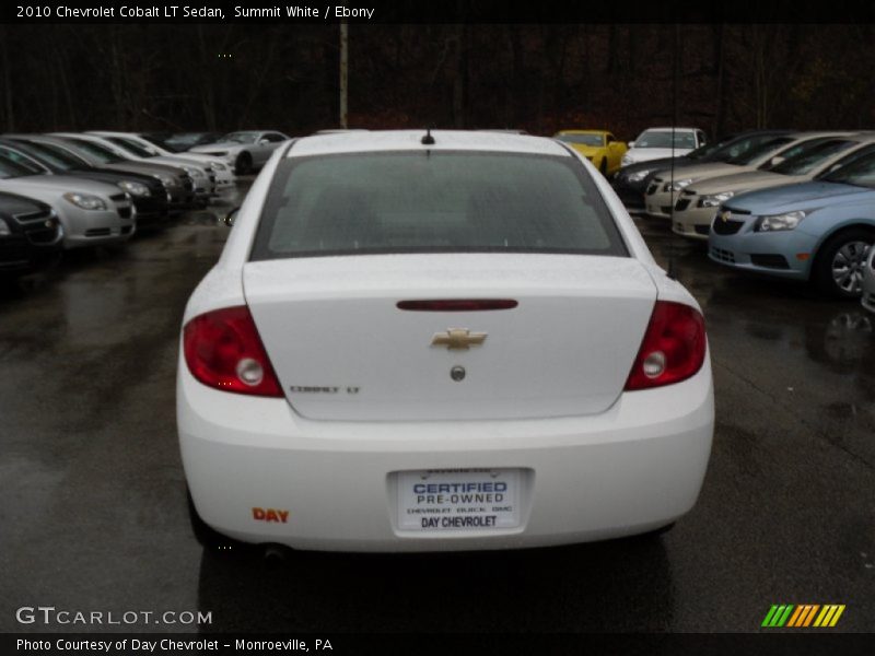 Summit White / Ebony 2010 Chevrolet Cobalt LT Sedan