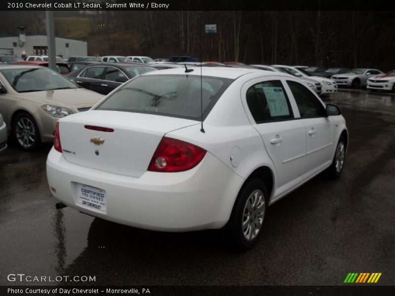 Summit White / Ebony 2010 Chevrolet Cobalt LT Sedan