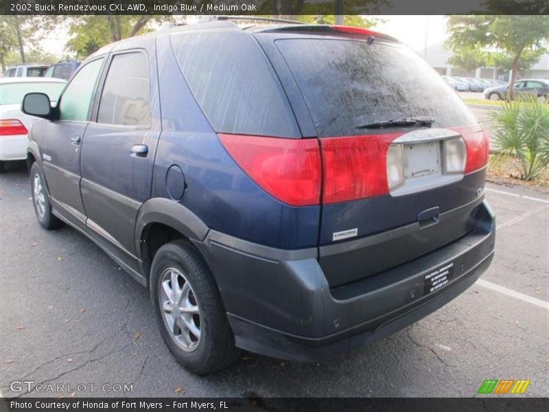 Indigo Blue / Medium Oak 2002 Buick Rendezvous CXL AWD